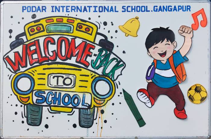 Welcome back to school 2021-2022 - gangapur